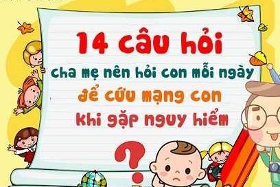 Dạy con tự bảo vệ mình khi không có cha mẹ ở bên